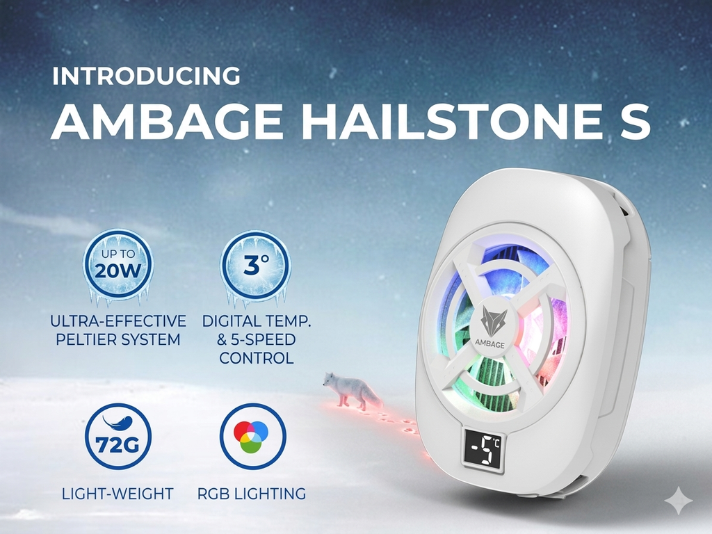 Ambage CryoCool Pro™ Gaming Cooler